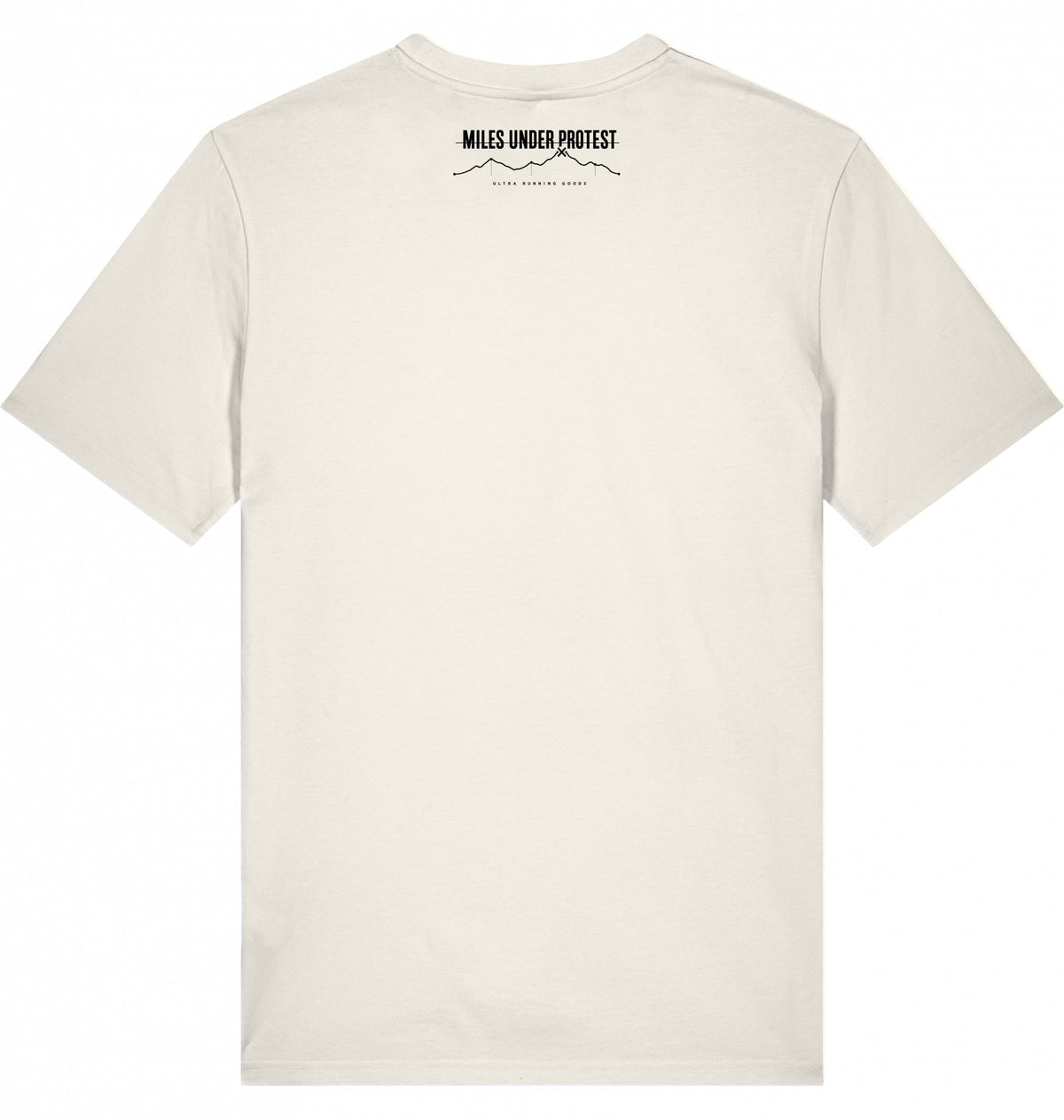 MUP "Im Prinzip Alles Laufbar" Unisex T-Shirt - Black Print - Flat Mockup