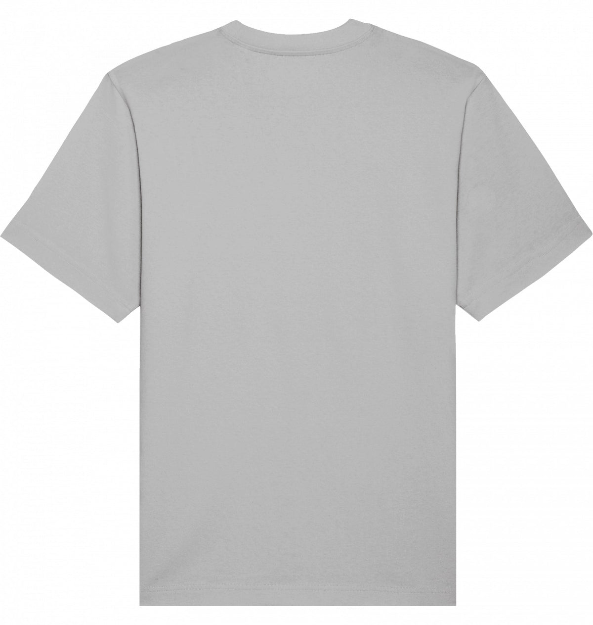 MILES UNDER PROTEST Heavy Tee – Oversized Organic T-Shirt (Black Print) - Flat Mockup