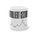 KONTROLLIERT GESTORBEN Mug – Ceramic Mug (Black Print)