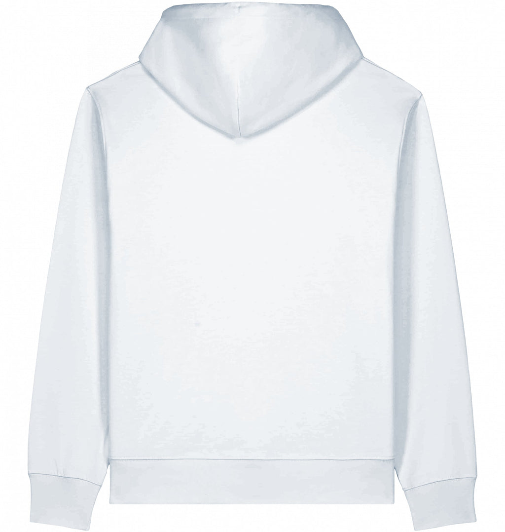 RUN RECOVER REPEAT Heavy Hoodie – Black Print - Flat Mockup