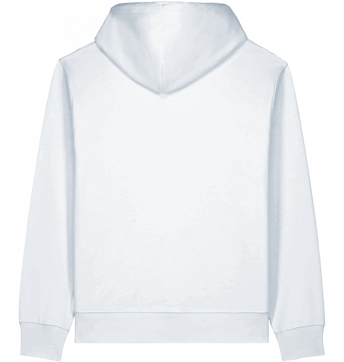 RUN RECOVER REPEAT Heavy Hoodie – Black Print - Flat Mockup