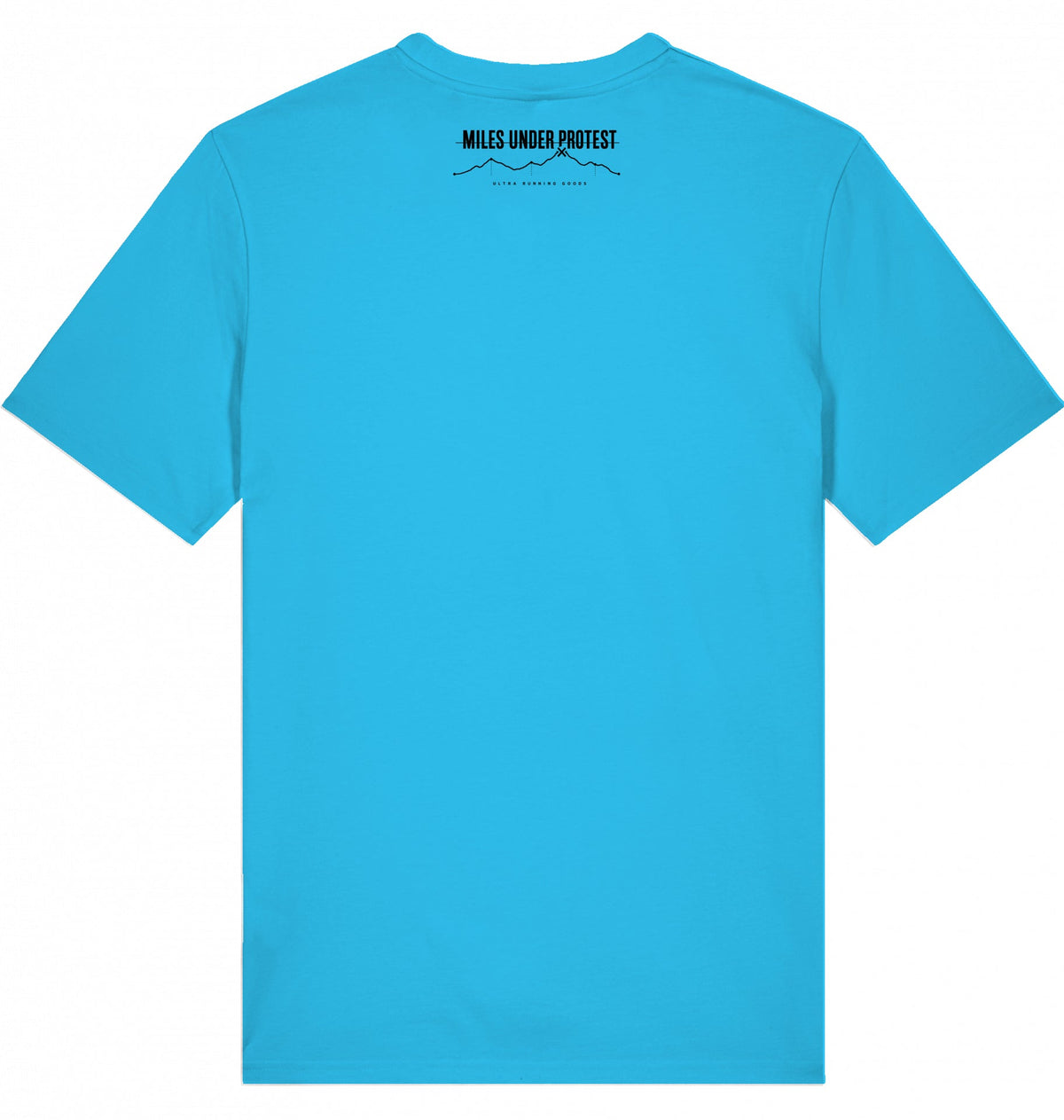 MUP "Im Prinzip Alles Laufbar" Unisex T-Shirt - Black Print - Flat Mockup