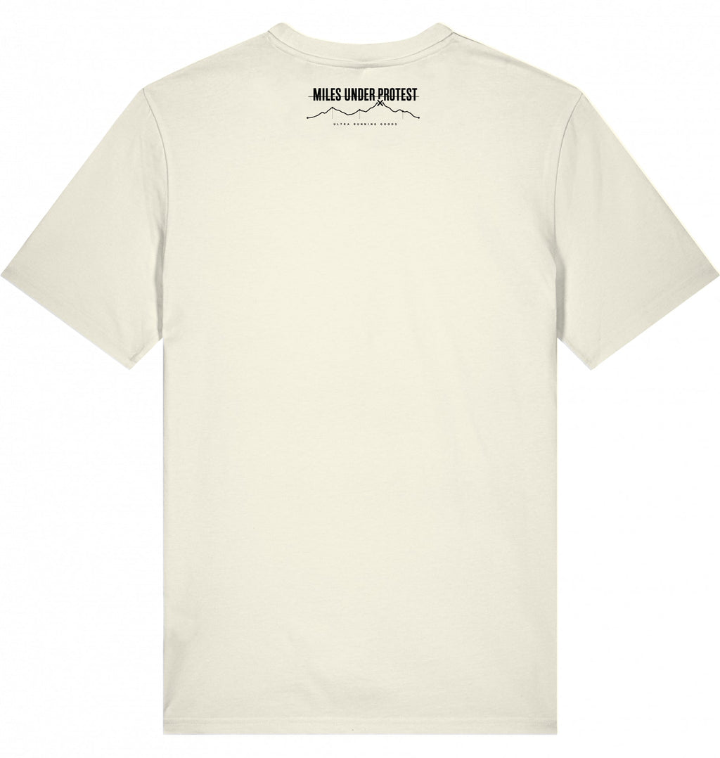 MUP "Im Prinzip Alles Laufbar" Unisex T-Shirt - Black Print - Flat Mockup