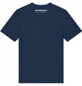 KONTROLLIERT GESTORBEN Organic Trail Running Tee – White Print - Flat Mockup