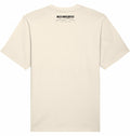 RUN RECOVER REPEAT Heavy Tee – Oversized Organic T-Shirt (Black Print) - Flat Mockup
