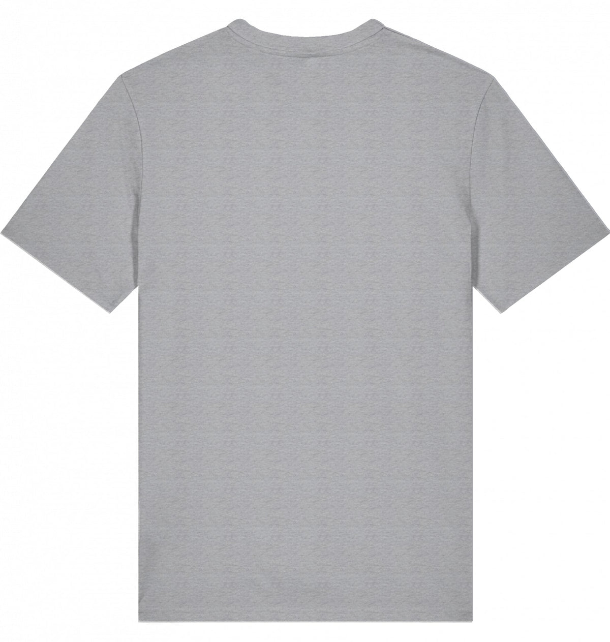 MILES UNDER PROTEST Tee – Organic Trail Running T-Shirt (Black Print) - Flat Mockup