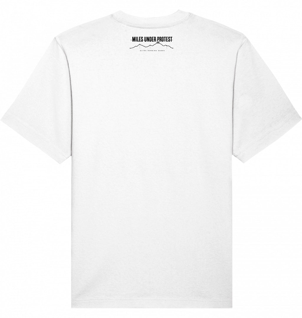 KONTROLLIERT GESTORBEN Heavy Tee – Oversized Organic T-Shirt (Black Print) - Flat Mockup