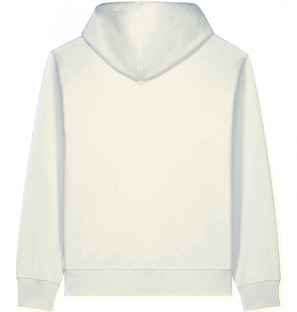 RUN RECOVER REPEAT Heavy Hoodie – Black Print - Flat Mockup