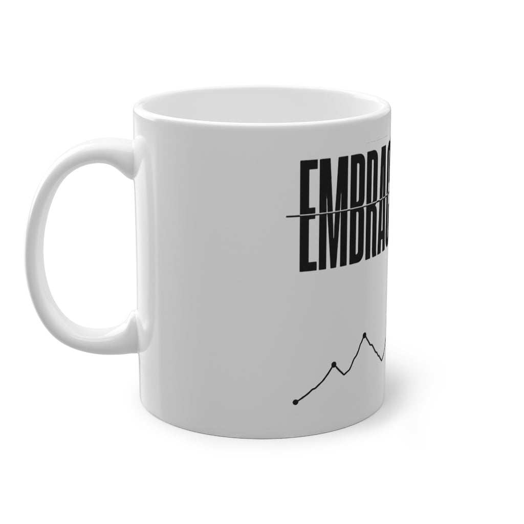 Embrace the Pain Mug – left