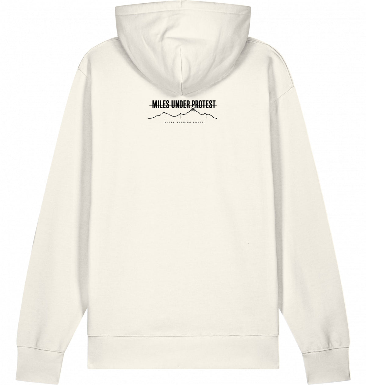 BEWARE OF THE CHAIR HOODIE - BLACK PRINT - Flat Mockup