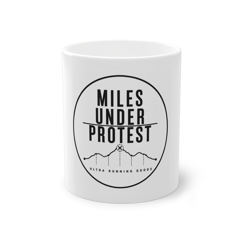 Miles Under Protest Logo Mug – front